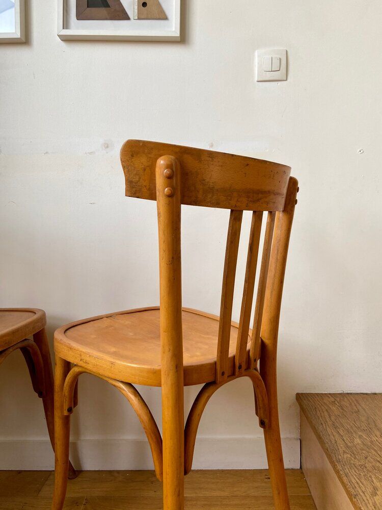 Pair of bistro chairs