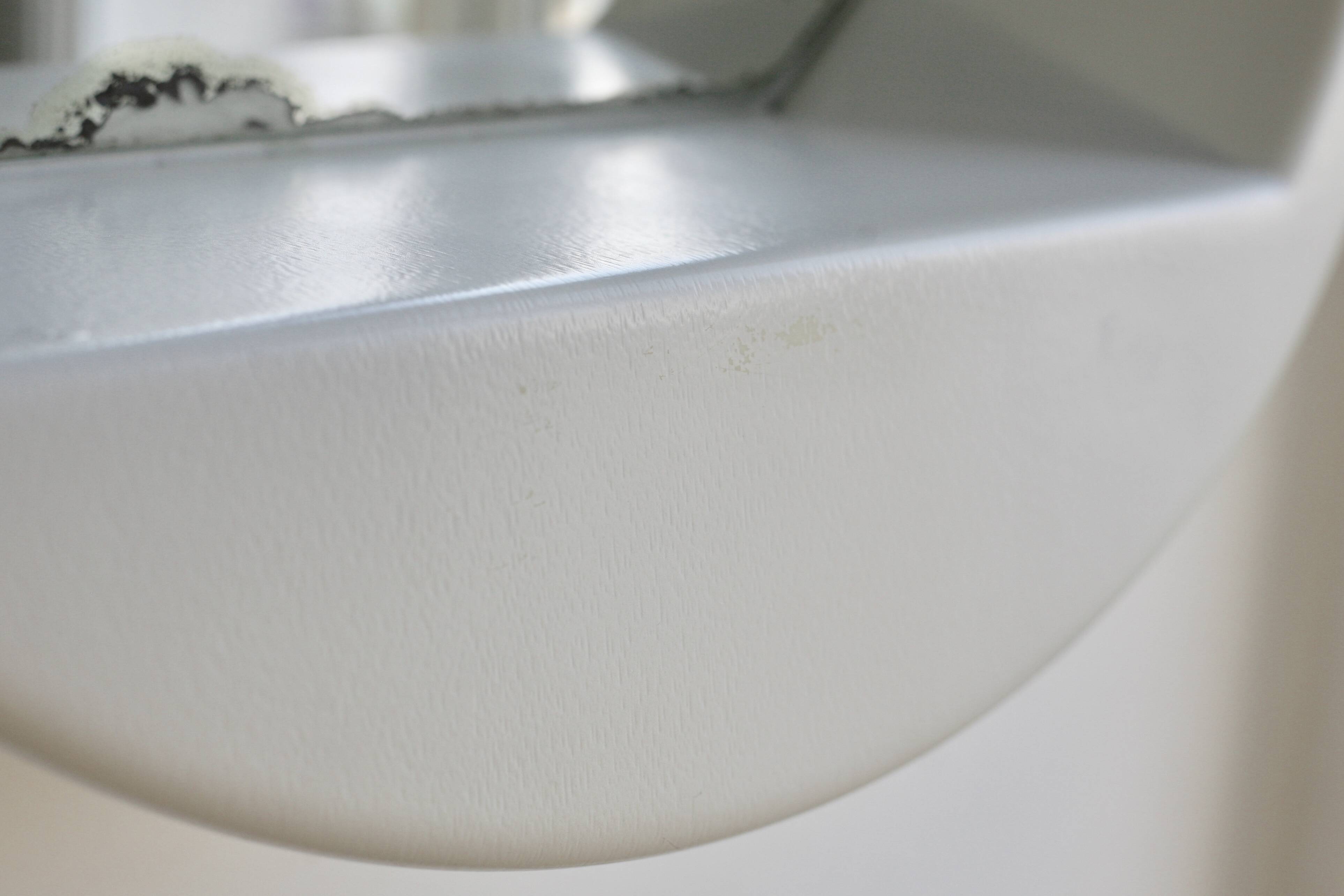 "Space age" mirror, resin, 70s