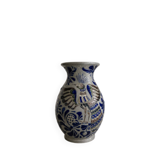 Vase en grès émaillé - main