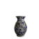 Vase en grès émaillé décor paon – Fait main – Fodor Schütte