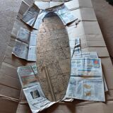 Oval mirror
