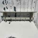 Painted wooden kitchen shelf