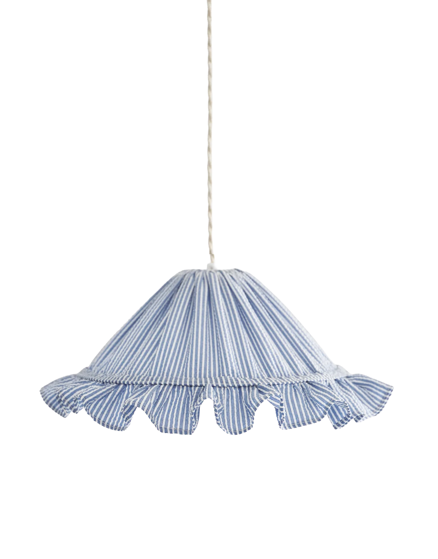 Conical suspension fine stripes with small Emilia "marina" wheel