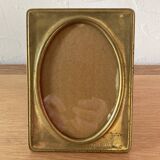 Bronze photo frame, late 19th century
