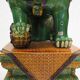 Pair of Chinese guardian lions foo dogs shishi imperial guardians ceramic