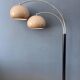 Dijkstra Mid-Century double arc mushroom floor lamp