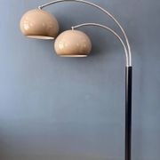Dijkstra Mid-Century double arc mushroom floor lamp