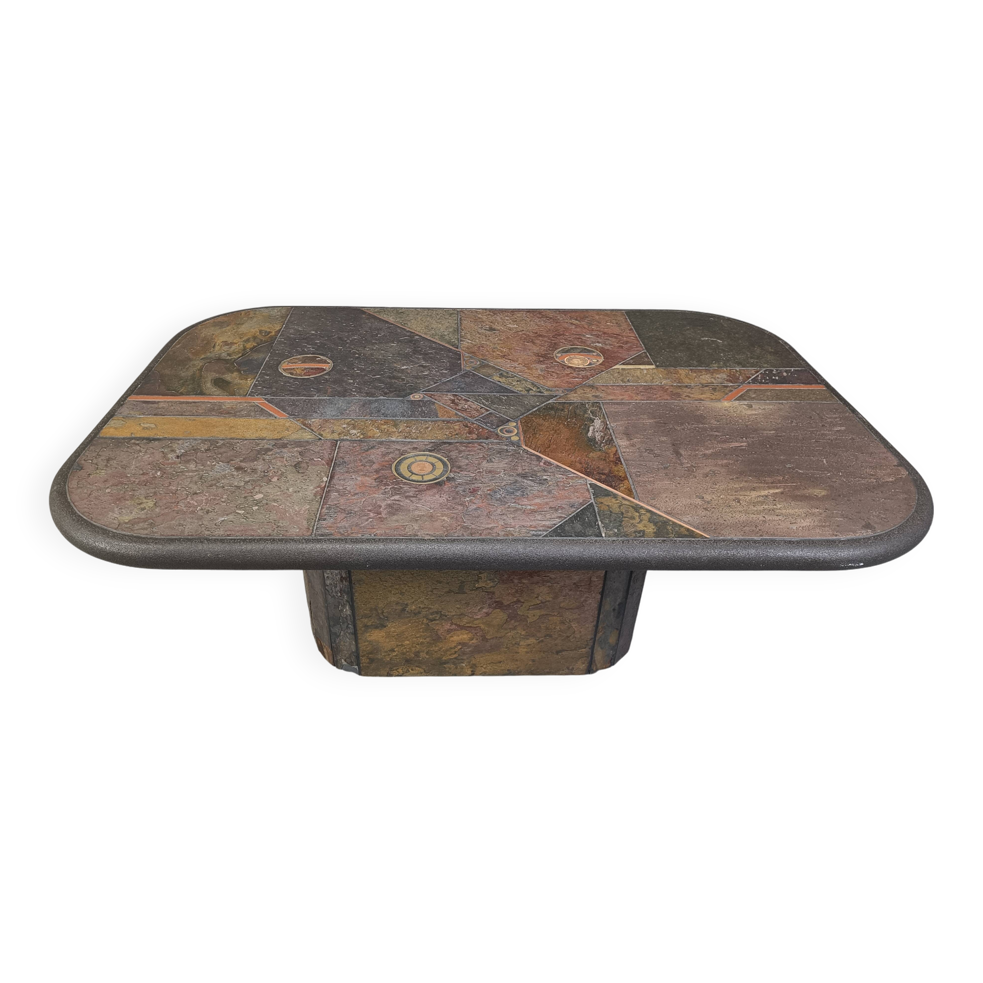 Table basse attribuée à Paul Kingma, années 1980