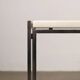1960s vintage table by Ross Littel for ICF Steel Italy