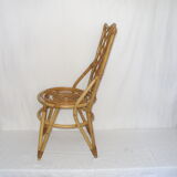 1950s rattan chair