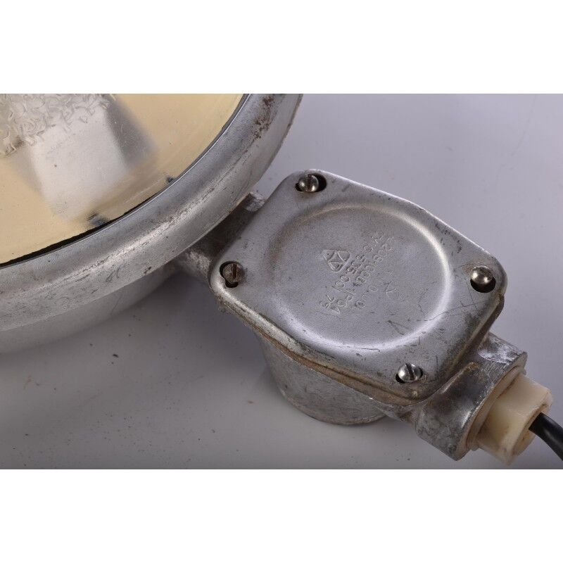 Applique murale industrielle ronde