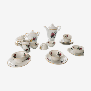 Coffee service porcelain diamond