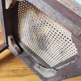 Art Deco chairs in new caned oak