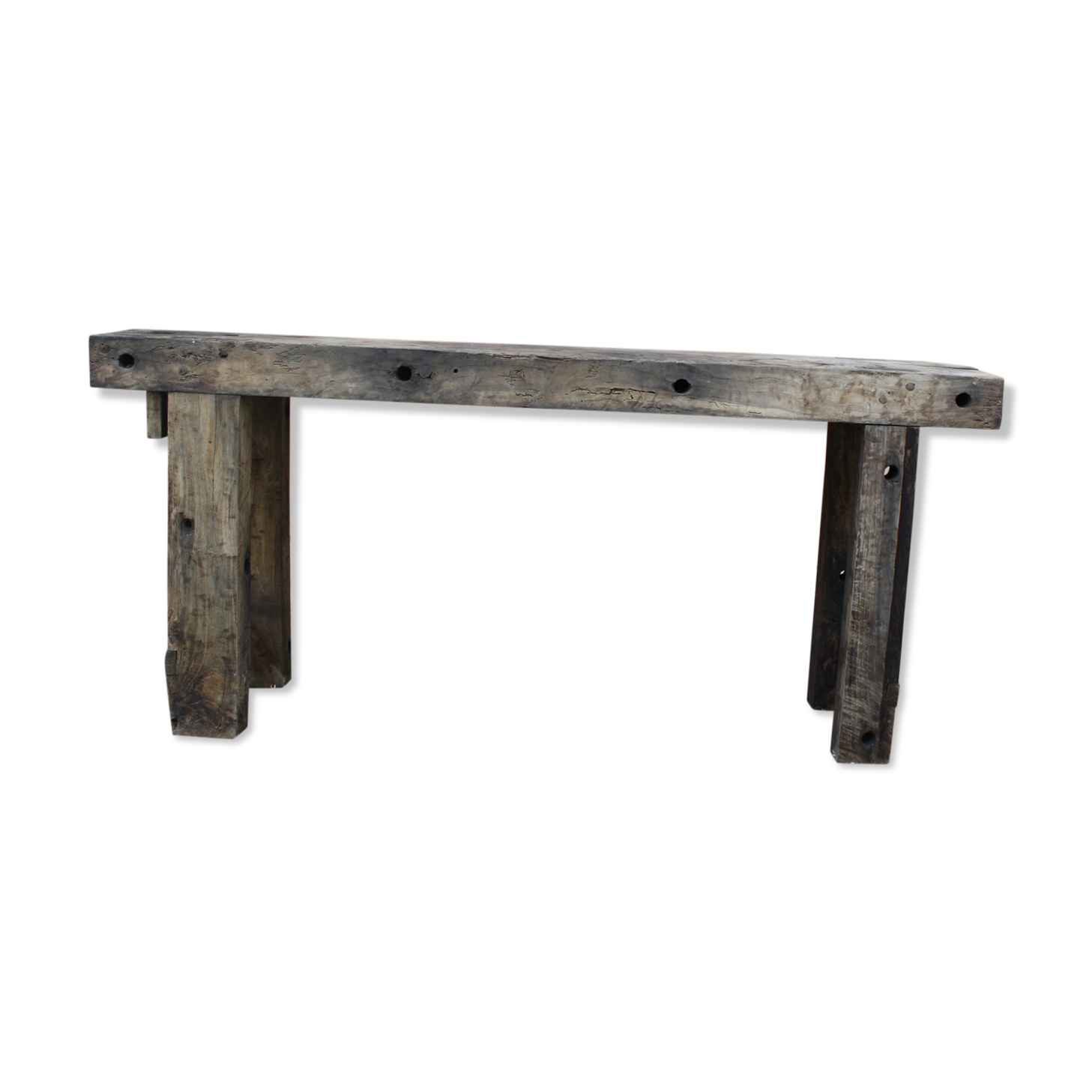 Ancient rough wood 167 cm