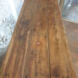 Table merisier foot spindle
