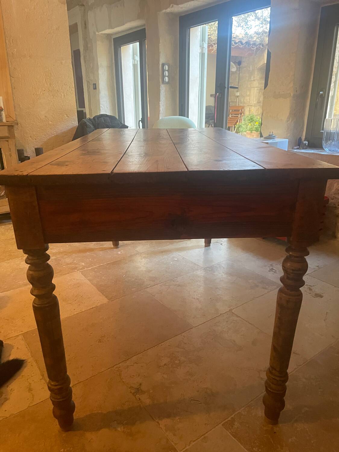 Early 20th century farmhouse table