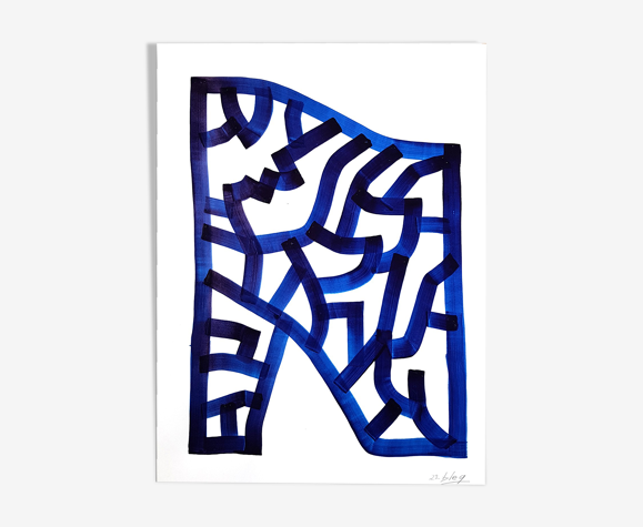 Encre sur papier - "Arche 1"