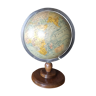 Ancient Light Earth Globe by Girard, Barrère and Thomas