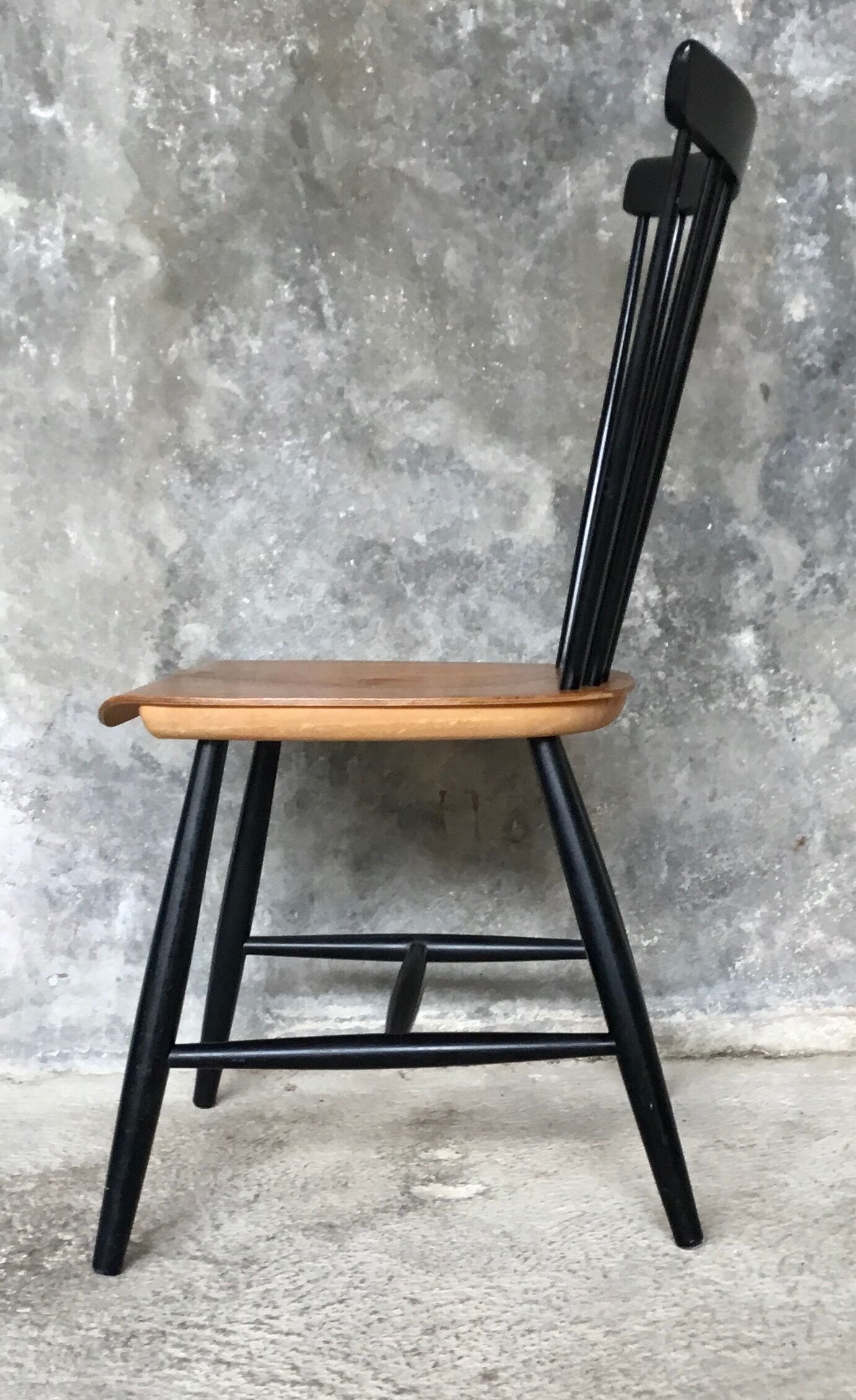 Scandinavian chair by Erik Fryklund for Hagafors - design 1950