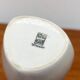 White sculptural German vase from the mid-century by Peter Müller for Sgrafo Modern, 1960s.