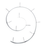 Kartell Aluminum Bookwarm Shelf