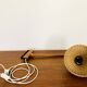 Danish Teak and Wicker Wall Lamp