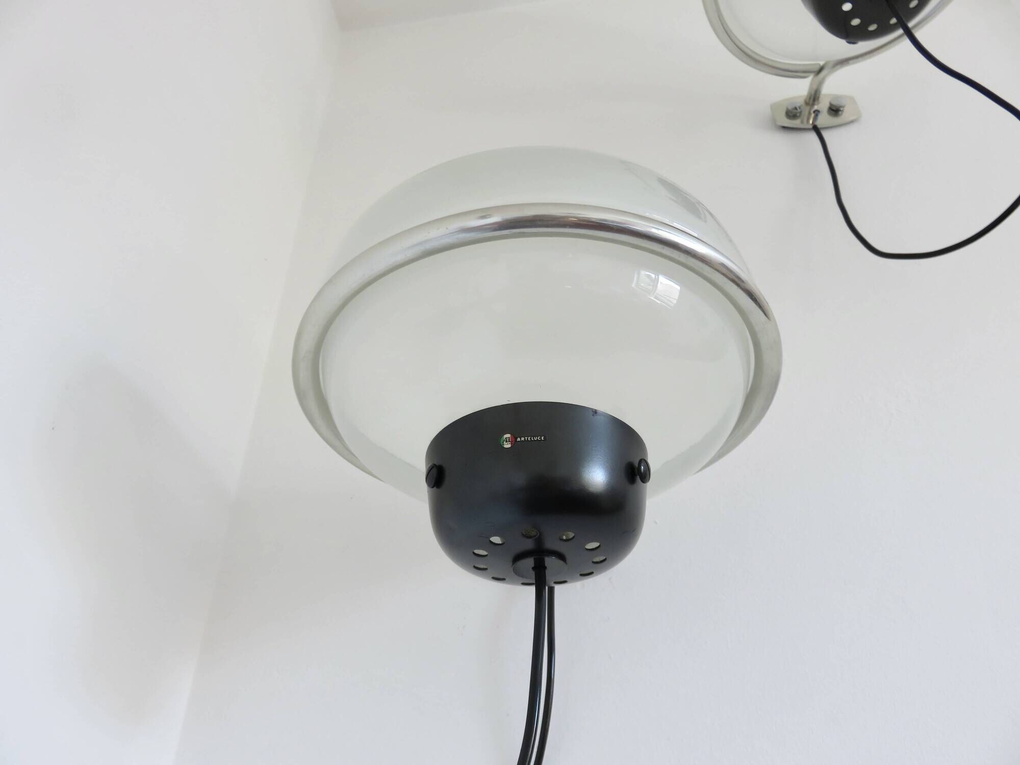 Gino Sarfatti, ARTELUCE, pair of wall lights no. 228 - year 1957