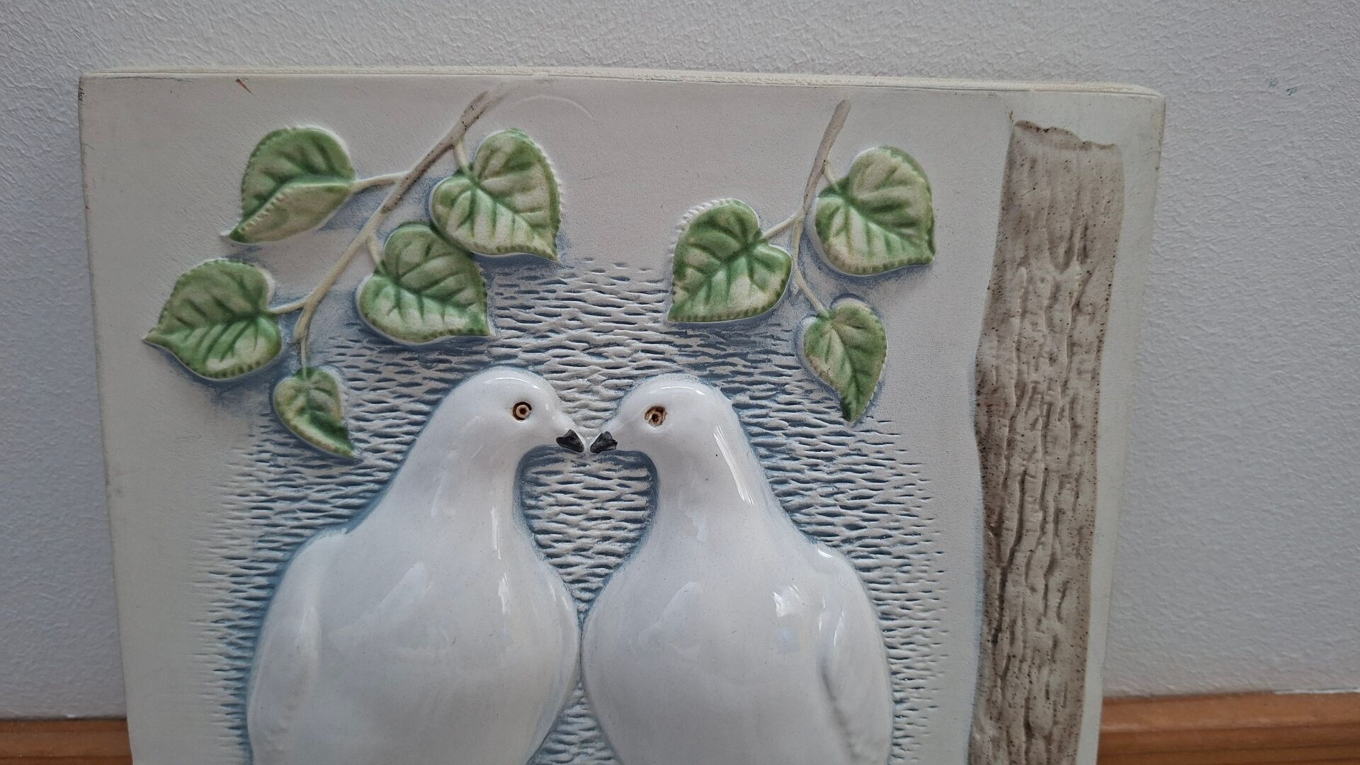 Wall plaque in ceramic JIE Gantofta, Sweden