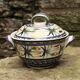 Keraluc Quimper ceramic covered pot