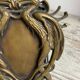 Cadre photo en bronze art nouveau