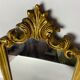 Miroir classique doré 45 x 25 cm