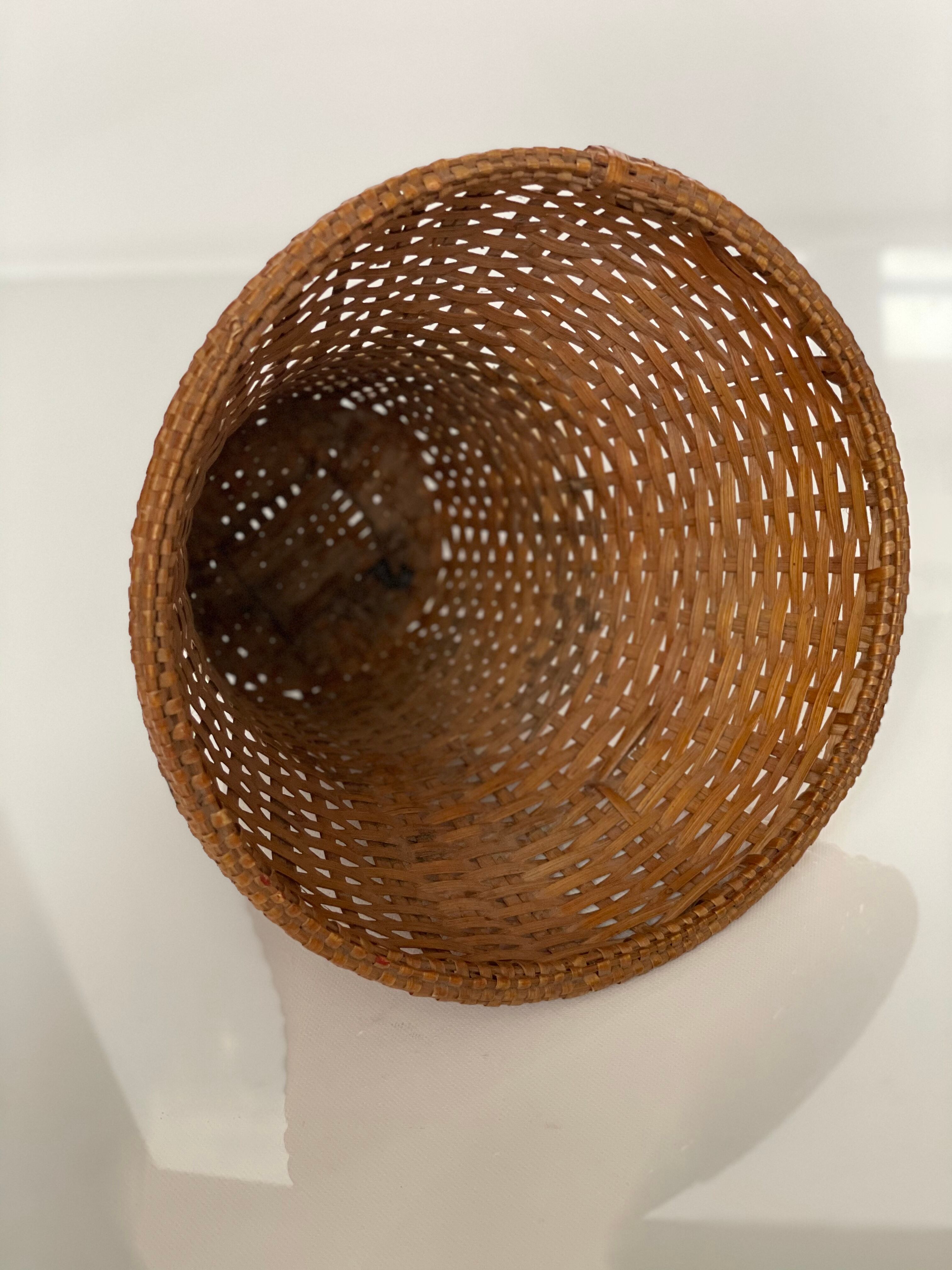 Rattan pot cover