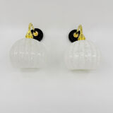 Clichy glass wall lights