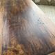Table de ferme ou table de drapier noyer massif 1900