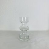 Scandinavian scroll vase, Riihimaki Tamara Aladin glass