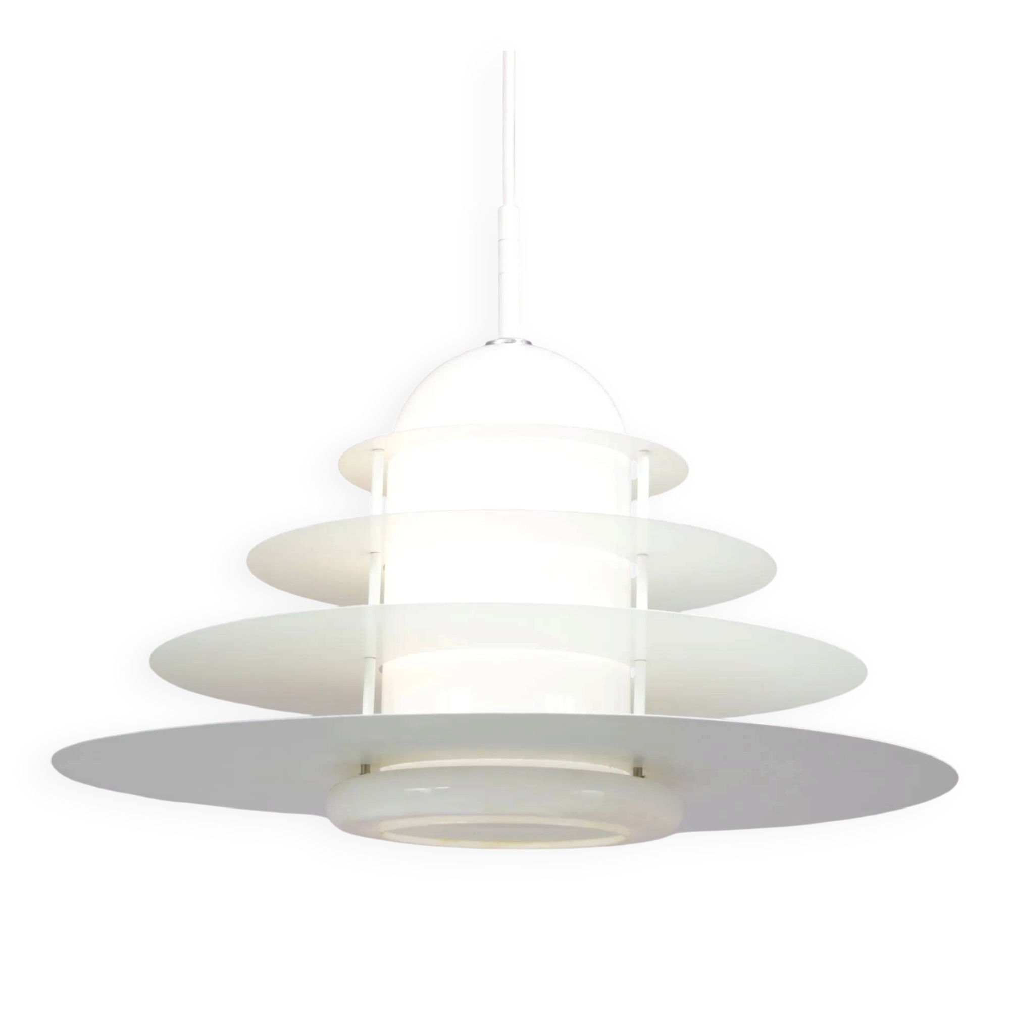 1980s “B1017” hanging lamp by André Rotte for Raak, Netherlands