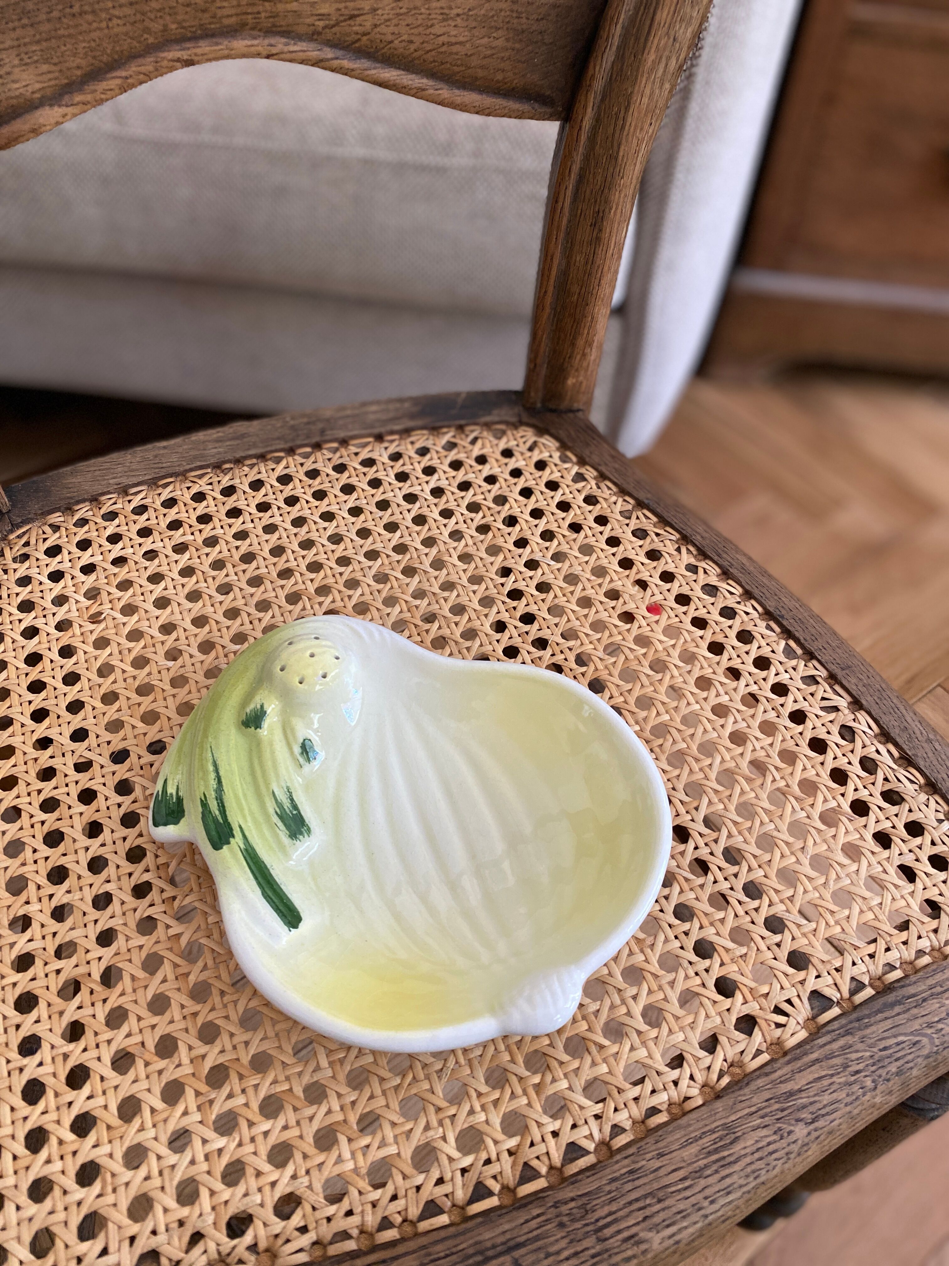 Aperitif dish in slurry