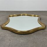 Gilded mirror carved wood, shell, classic style