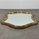 Gilded mirror carved wood, shell, classic style