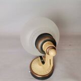 Eastern European mid century hand-blown glass wall sconce lamp 1970s