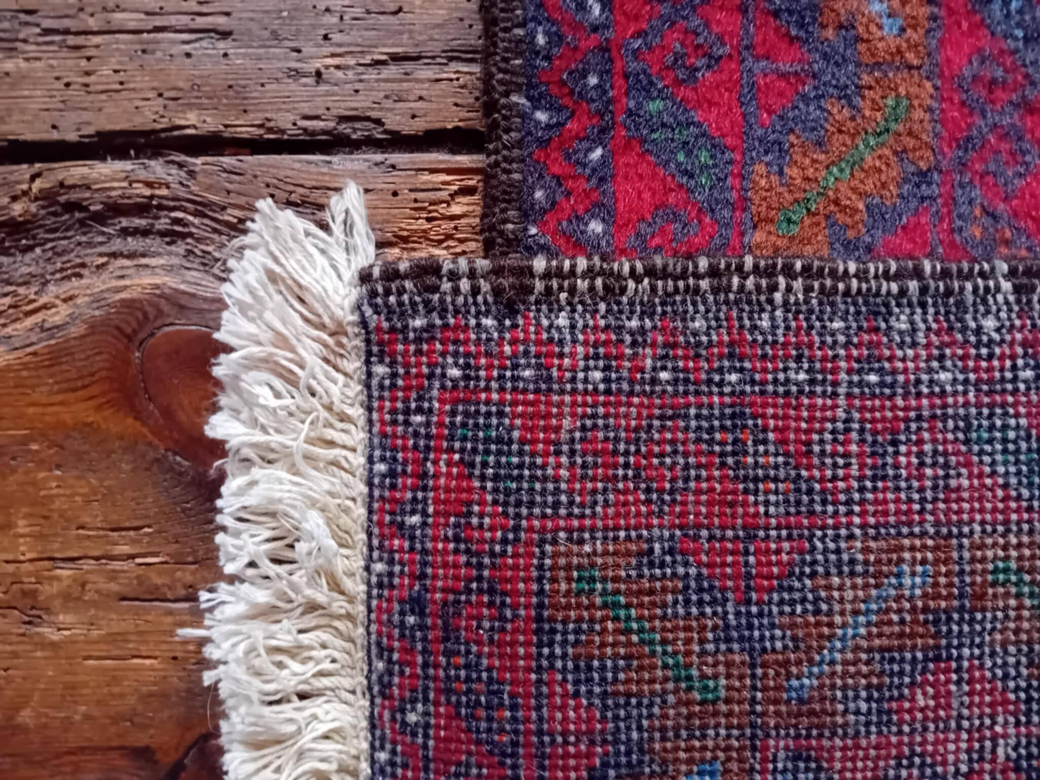 Handmade Persian Beluch Rug 209x101cm