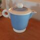 Art Deco teapot Digoin and Sarreguemines