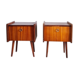Pair of vintage bedside tables