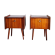Pair of vintage bedside tables