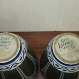 Pair of Charles Catteau vases