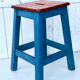 Wooden workshop stool