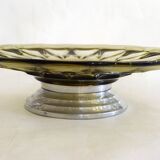 Art Deco footed coupe dish