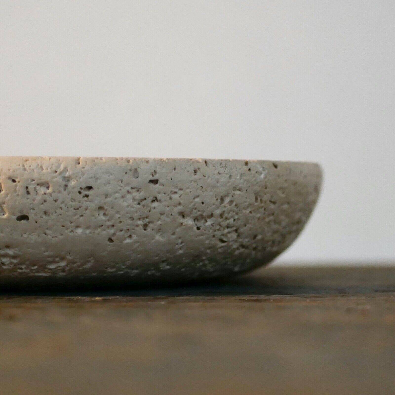 Cendrier en travertin - Art en marbre - Design fabriqué en Italie - Années 1970