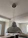 Chrome Metal Suspension Ceiling Light SEYLUMIERE Igor Vintage Industrial