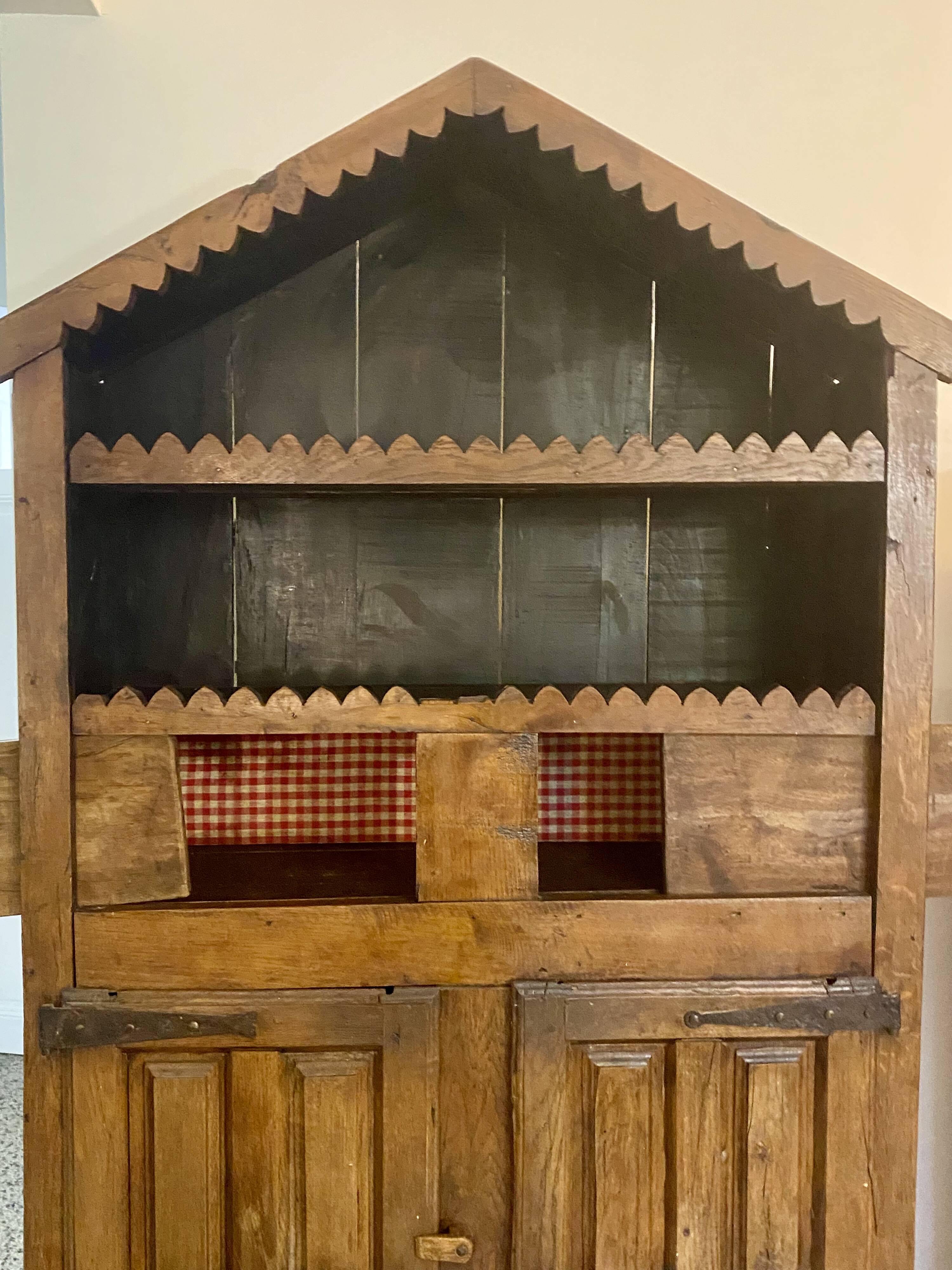 rustic Wabi-Sabi wardrobe in solid beech.